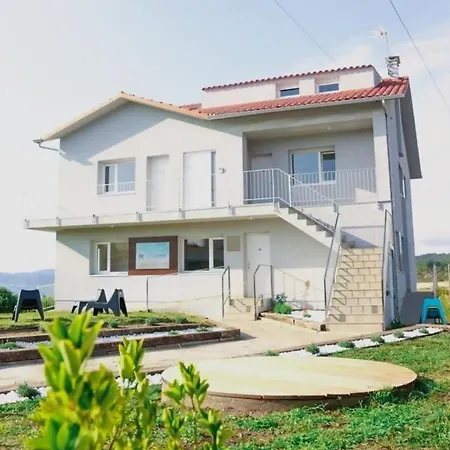 Ferienwohnung Mar De Queiruga 21 Enxa Porto do Son Exterior foto